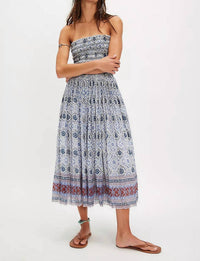 Free People - Ravenna Printed Convertible Maxi Skirt