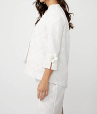 Frank Lyman - Textured Abstract Swing Jacket