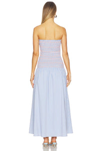 Line And Dot - Eleni Smocked Dress