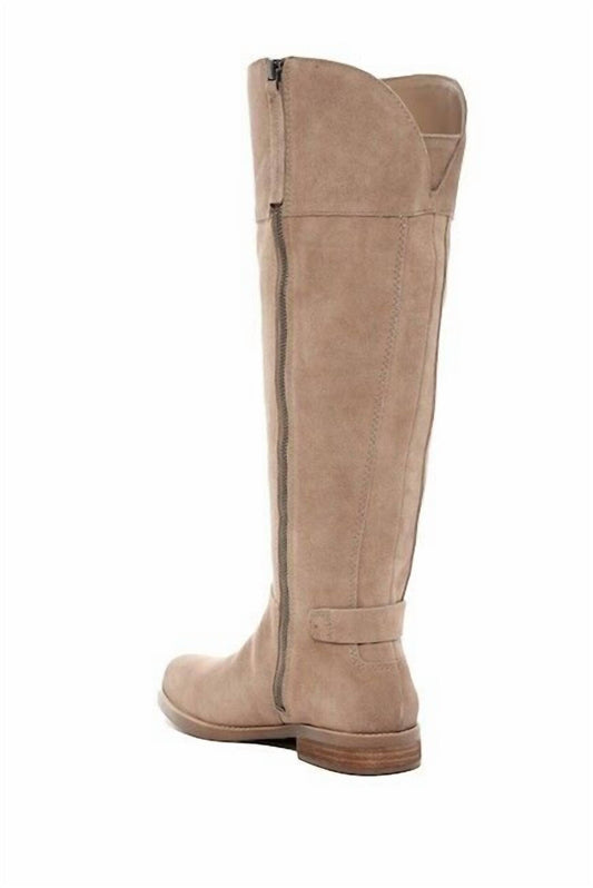 Franco Sarto - Women's Caydee Suede Leather Wide Calf Tall Boots