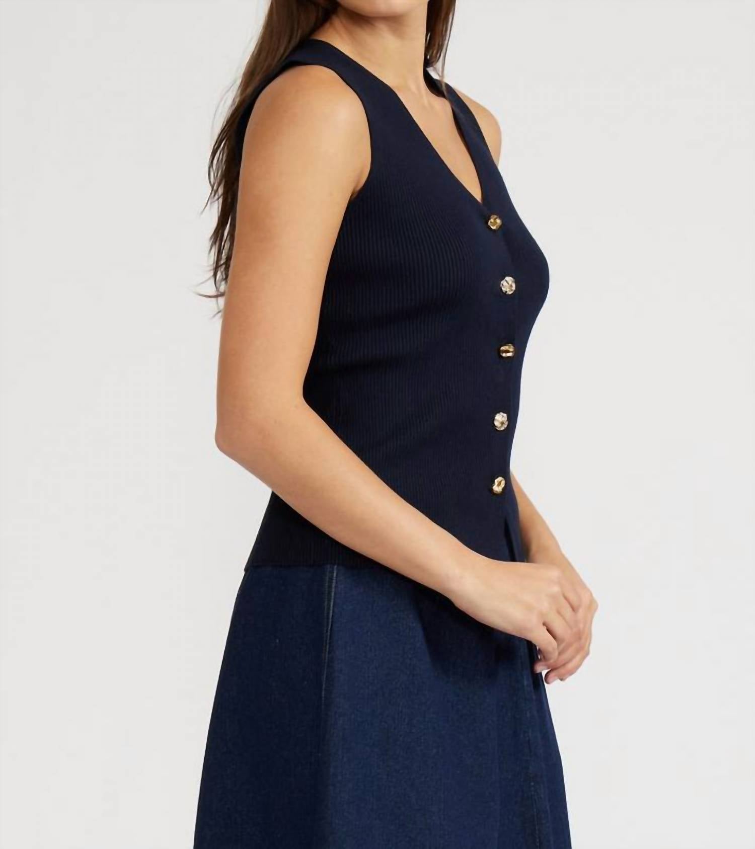 Lucy Paris - Desmond Knit Vest