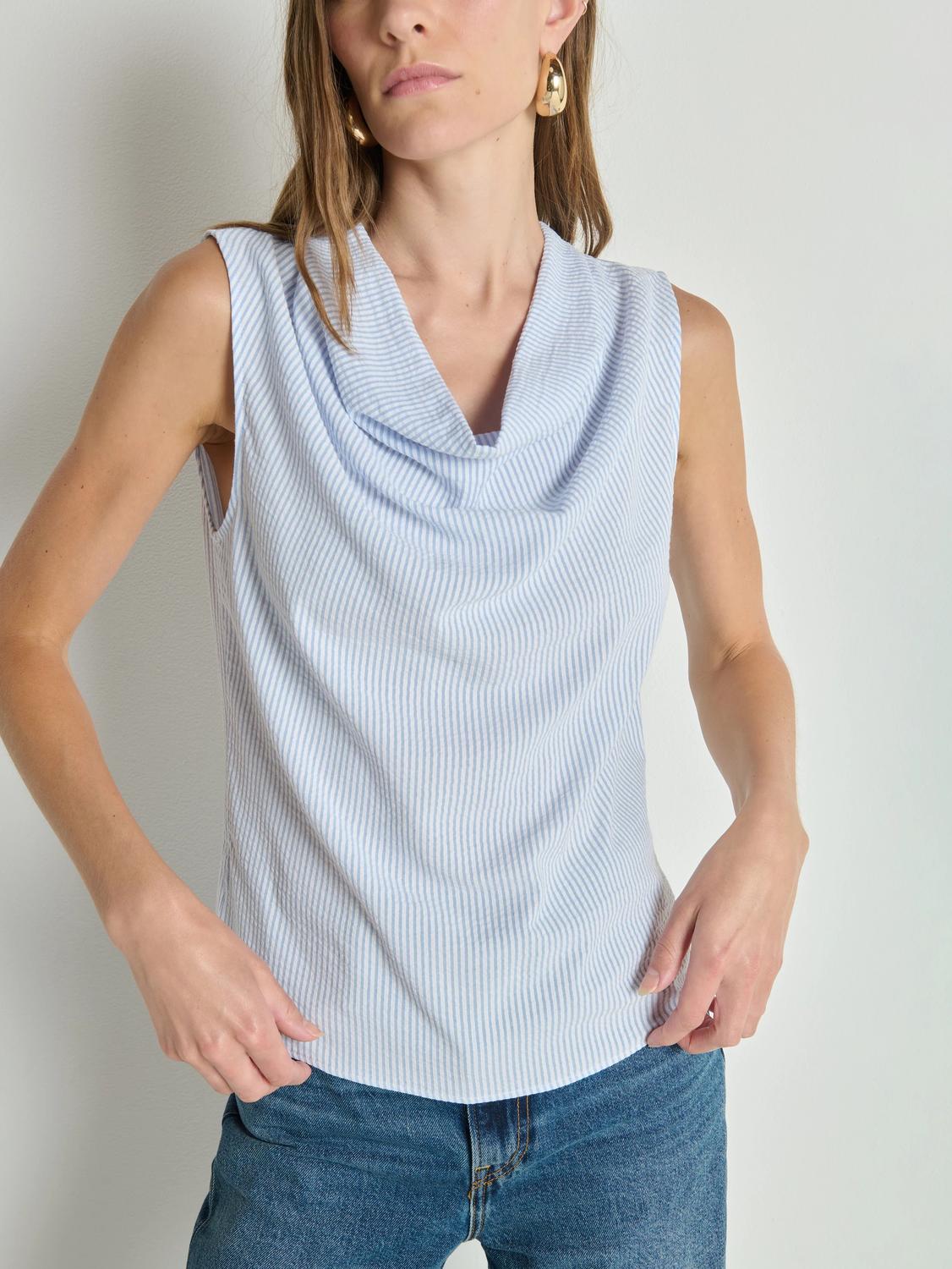 Nation Ltd - Cille Cowl Neck Tank