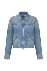 Amo - Mandy Slim-fit Denim Jacket