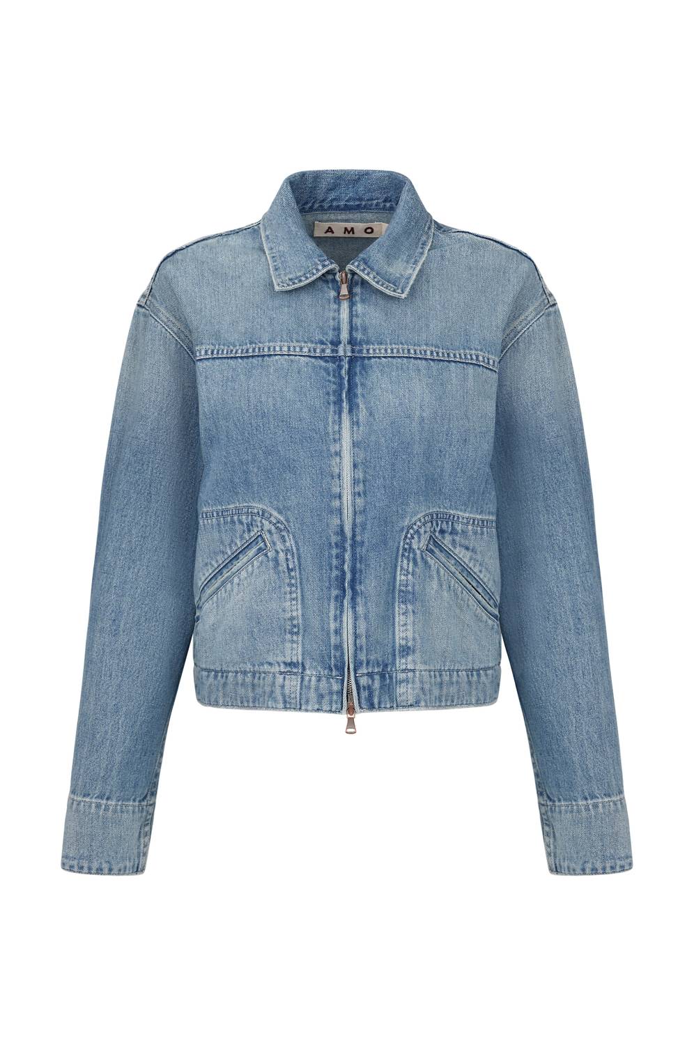 Amo - Mandy Slim-fit Denim Jacket
