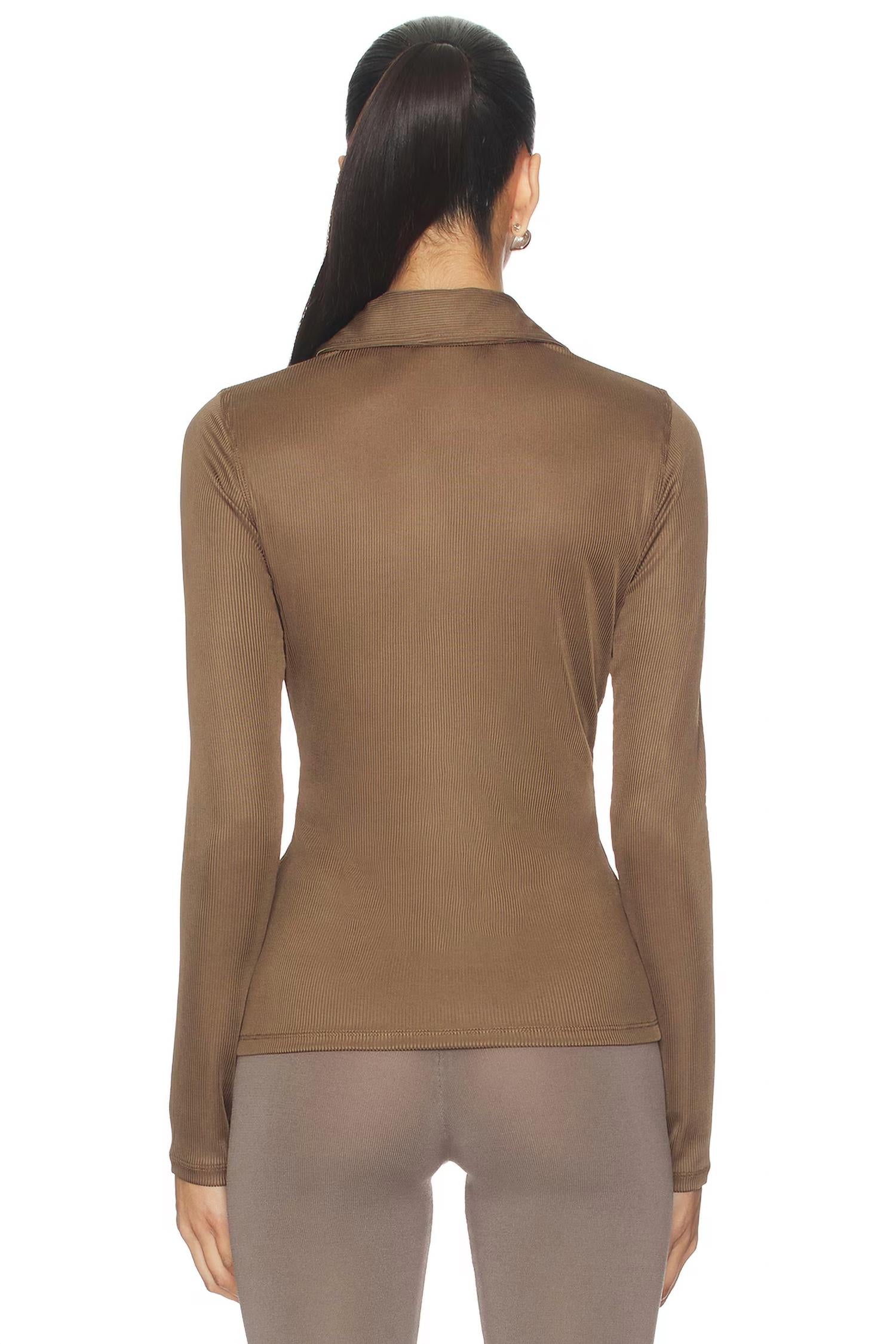 Citizens Of Humanity - Shaea Long Sleeve Henley Polo