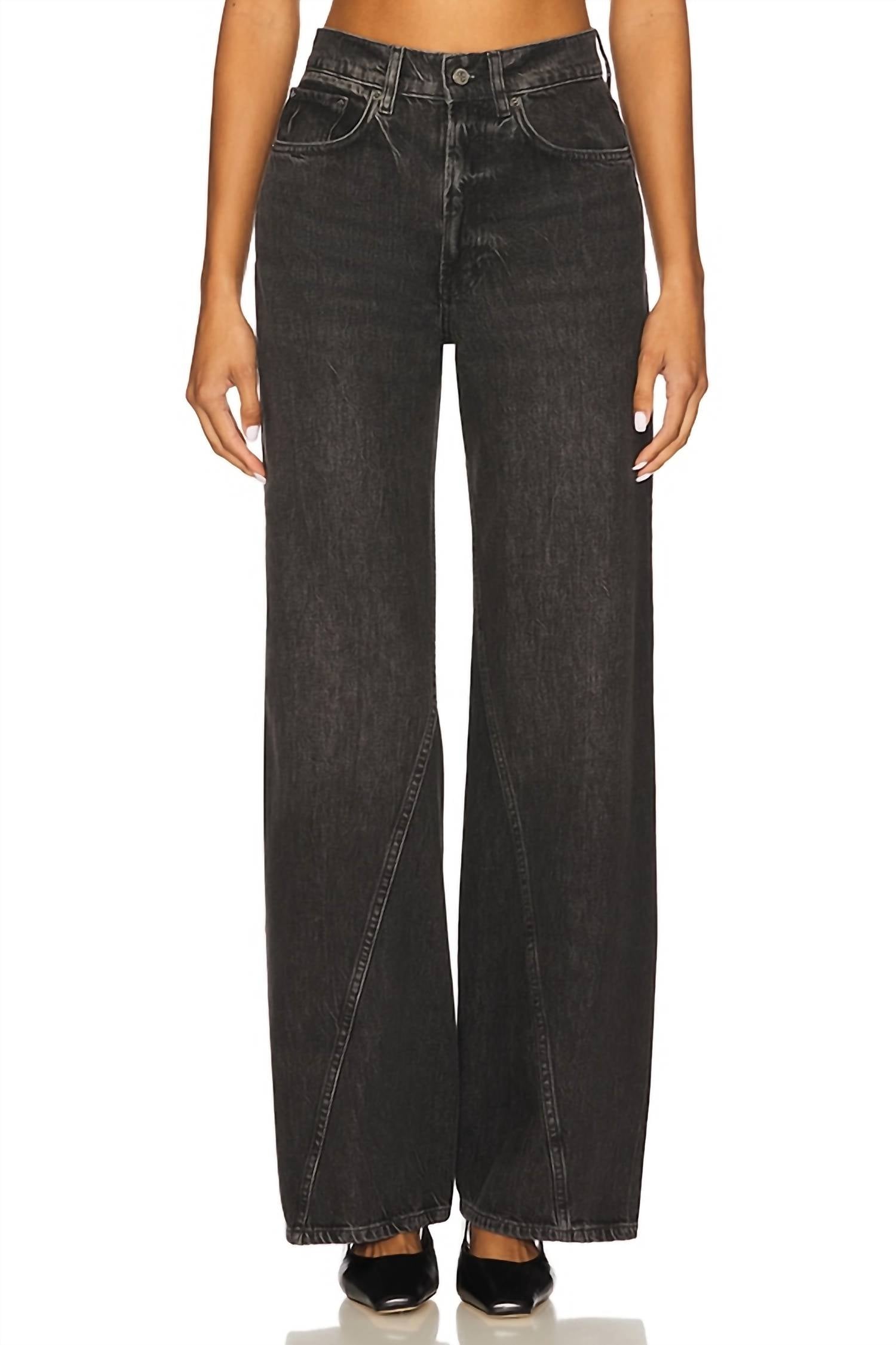 Anine Bing - Brie Wide Leg Jeans