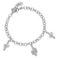 Montana Silversmiths - Women's Triple Cactus Charm Bracelet
