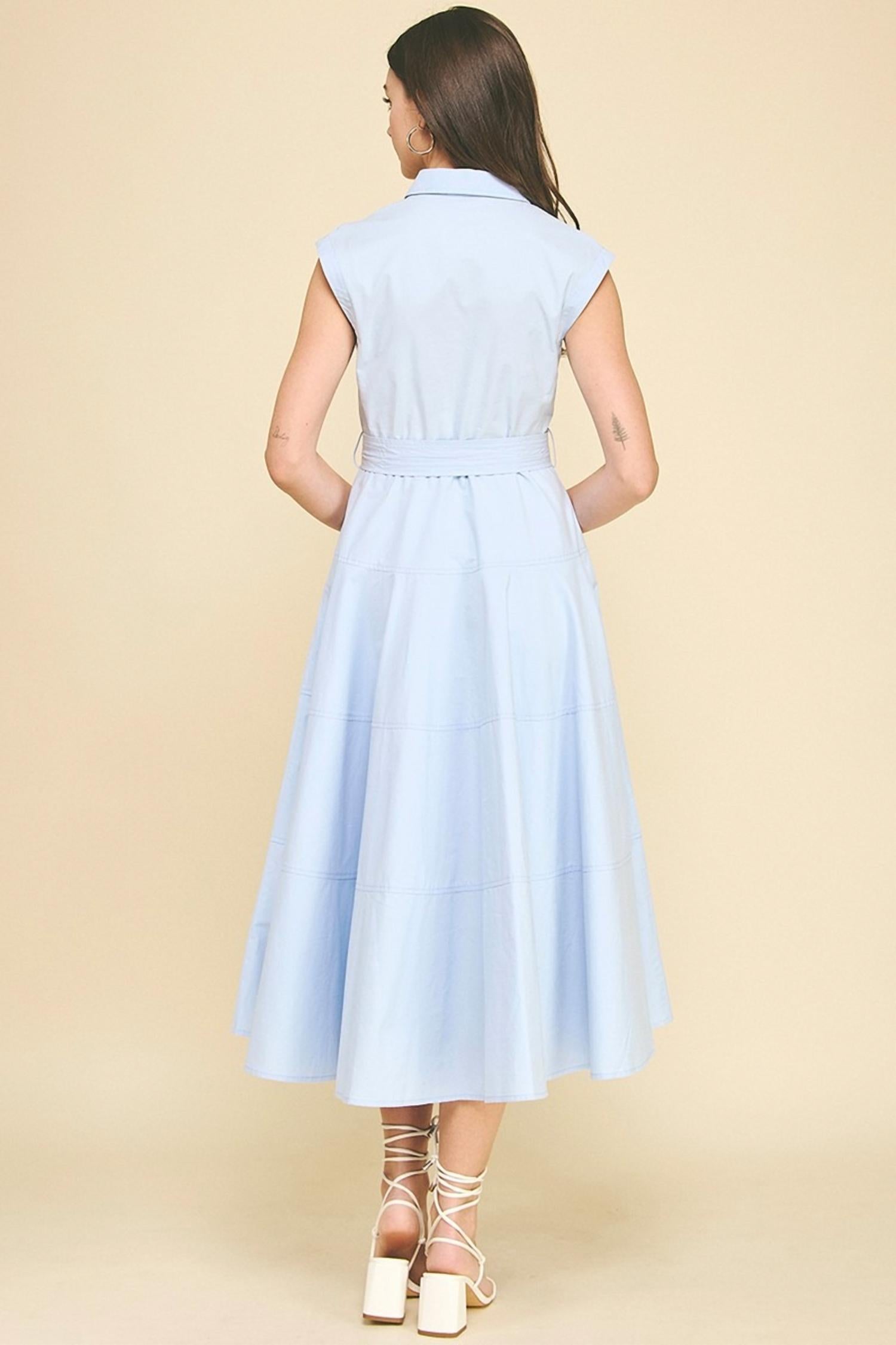 Pinch - Button Down Maxi Dress