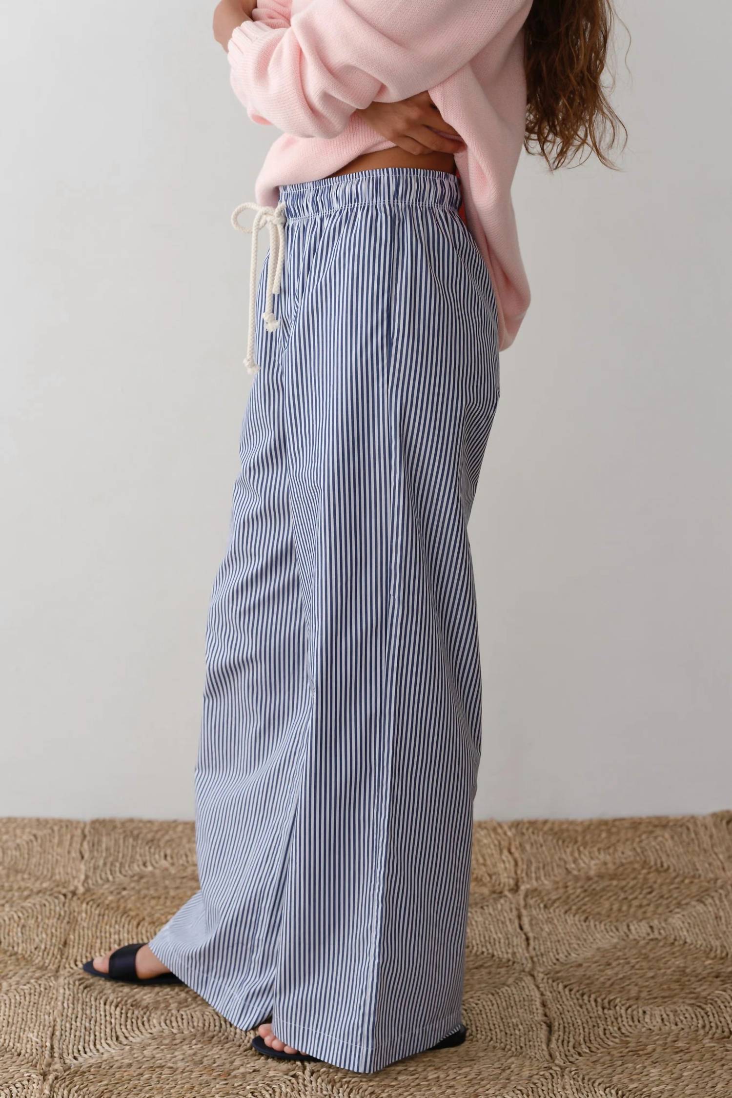 Donni. - Women's Stripe Pop Pant