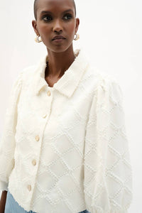 Joseph Ribkoff - Cotton Twill Jacket with Balloon Sleeves
