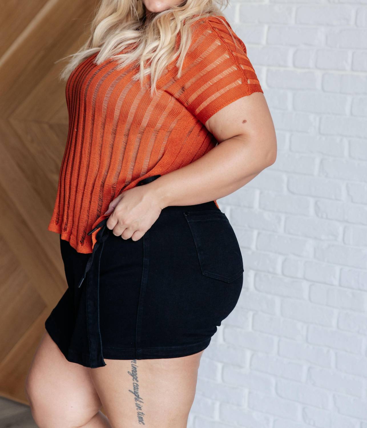 Bibi - Loose Open Knit Top