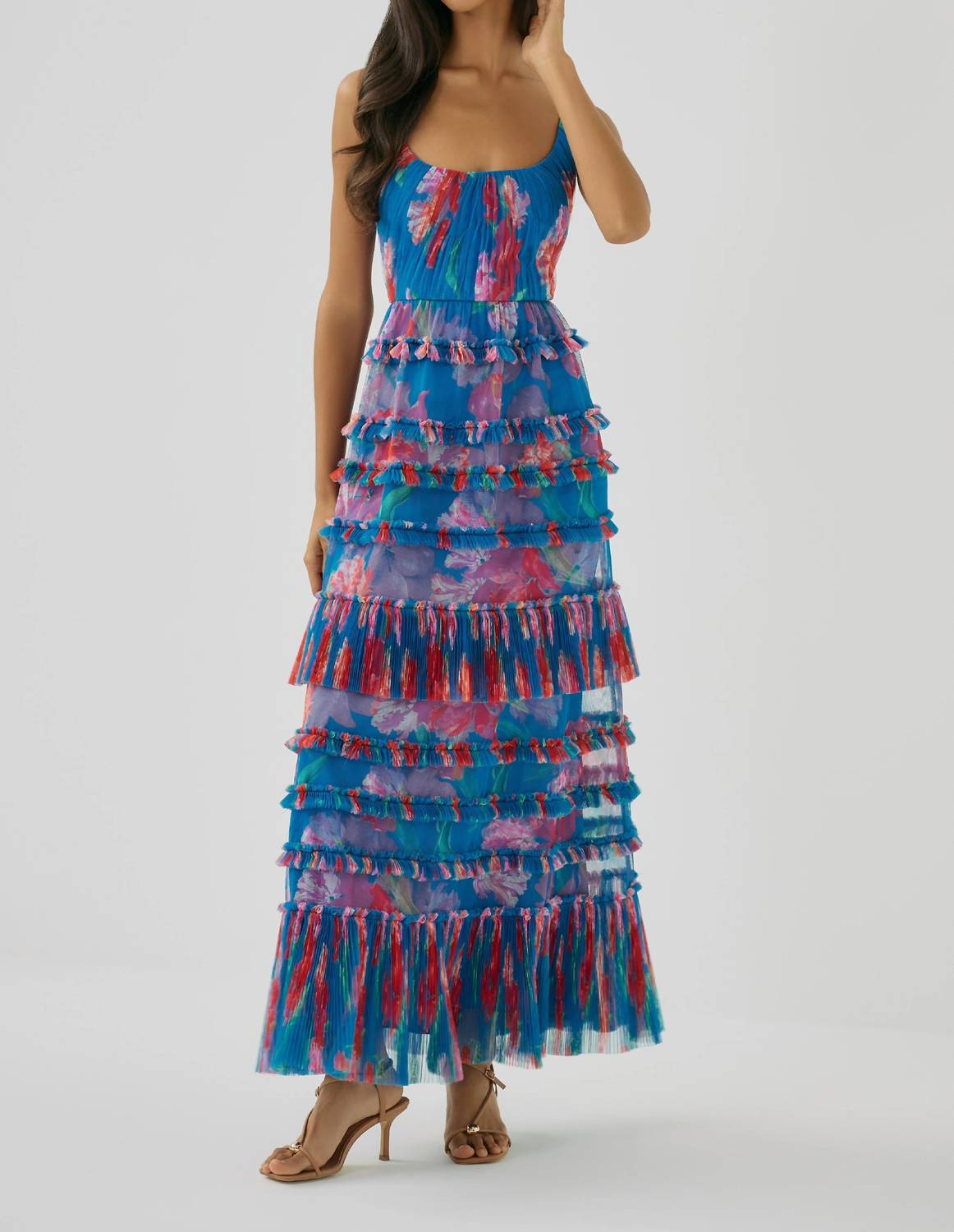 Hutch - Lindsey Tiered Gown