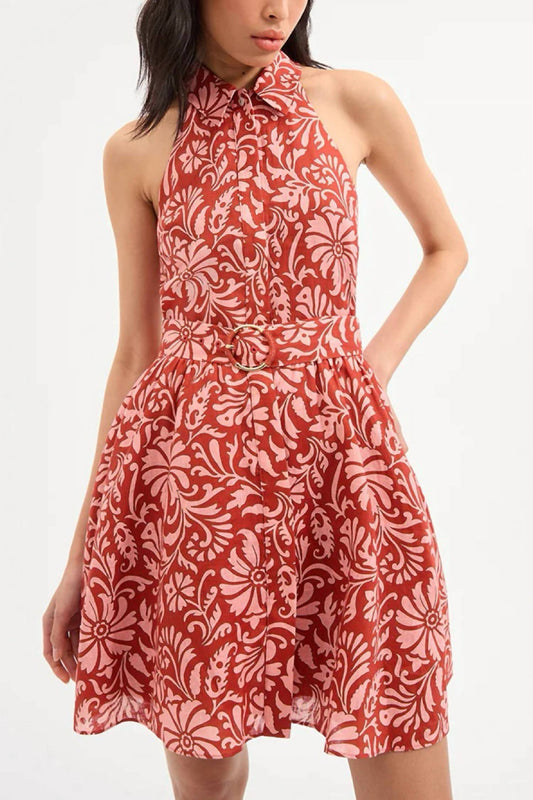 Veronica Beard - Beau Linen Mini Dress