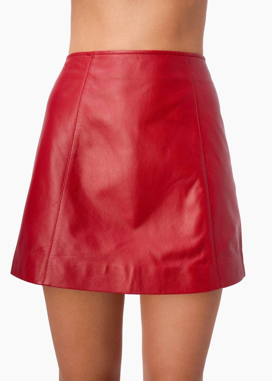 Cami Nyc - Cillian Genuine Leather Mini Skirt