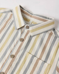 Rylee + Cru - Kid's Collared Short Sleeve Shirt