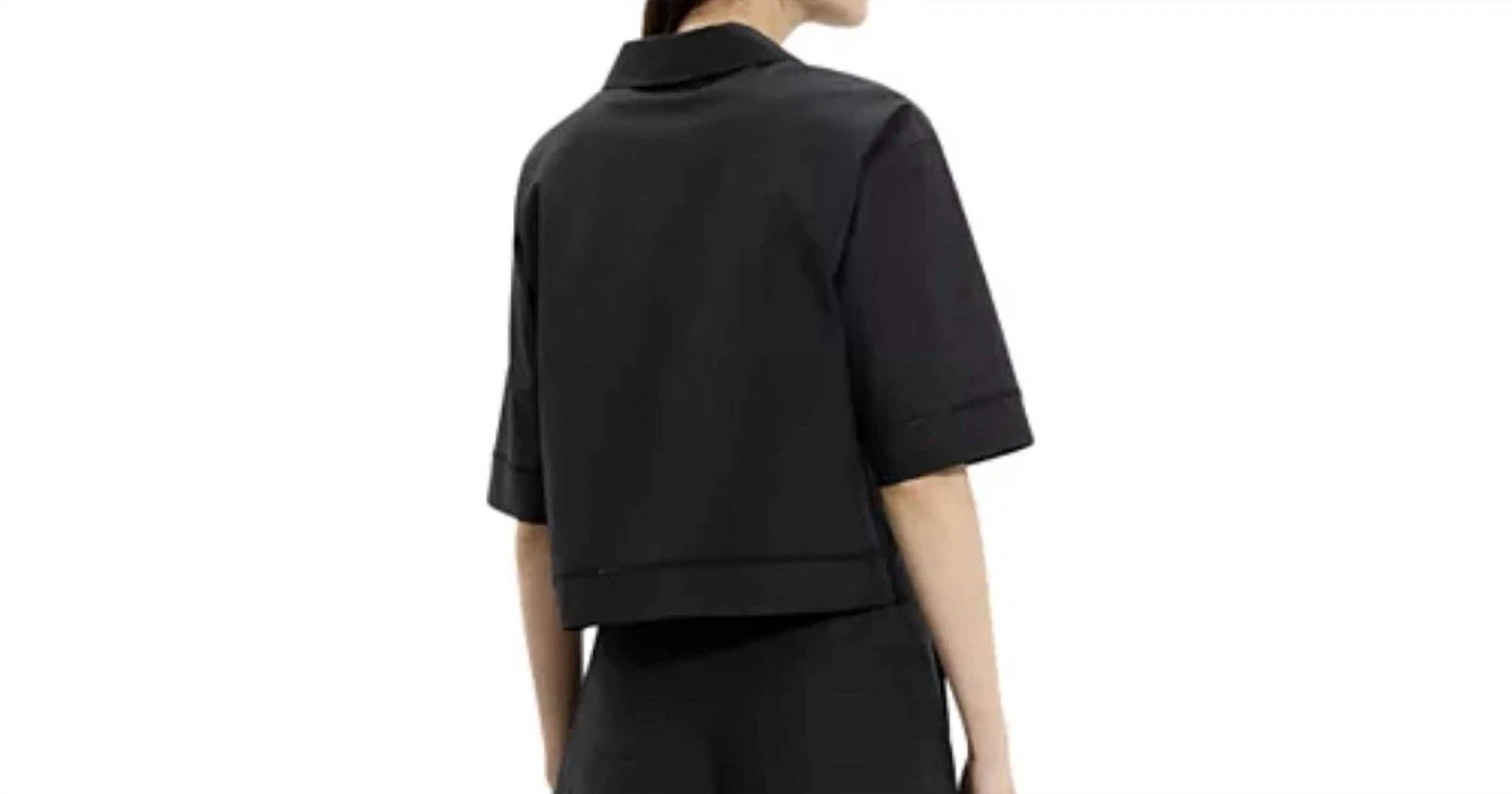 Theory - SS BOXY LAPEL SHIRT