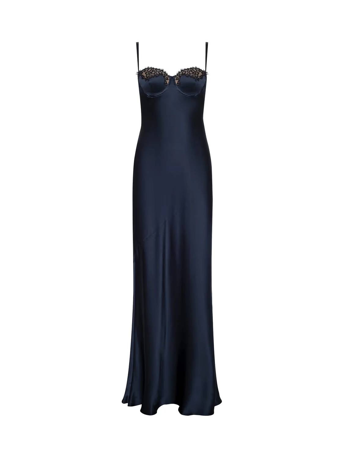 L'Agence - Shayla Silk Lace Gown