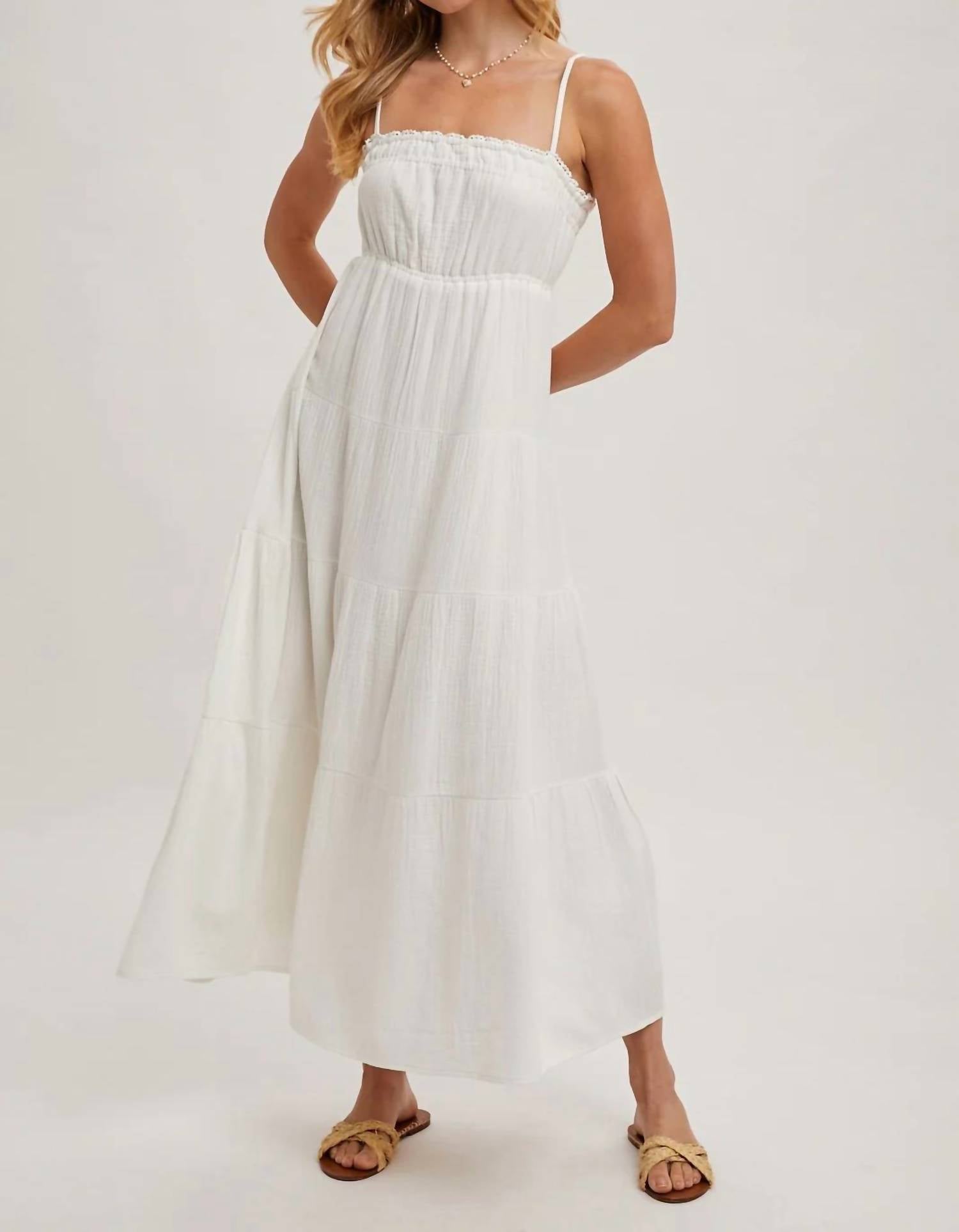 Bluivy - Tiered To Perfection Midi Dress