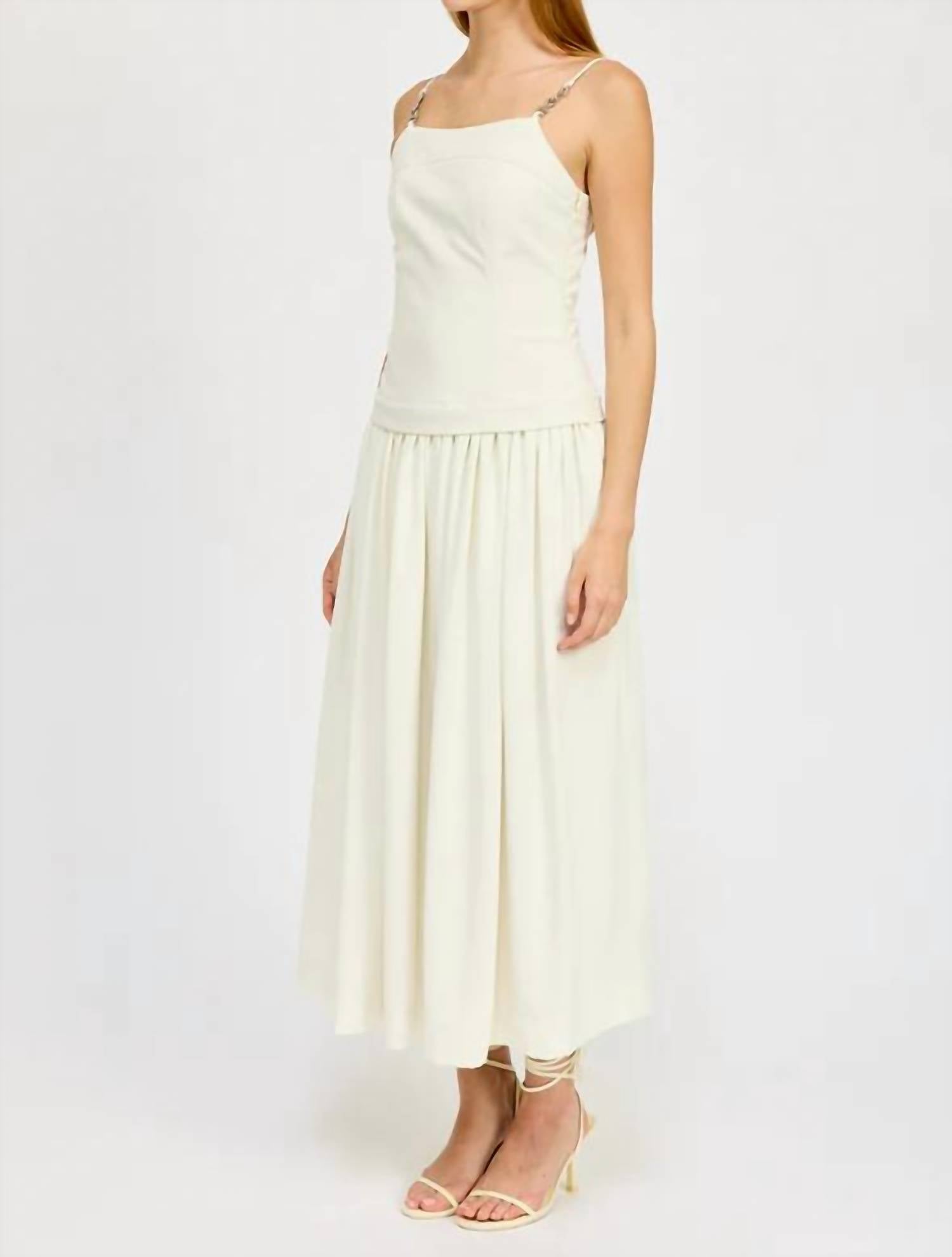 En Saison - Corset Top Maxi Dress