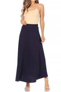 Moa Collection - Flare A-line Long Skirt
