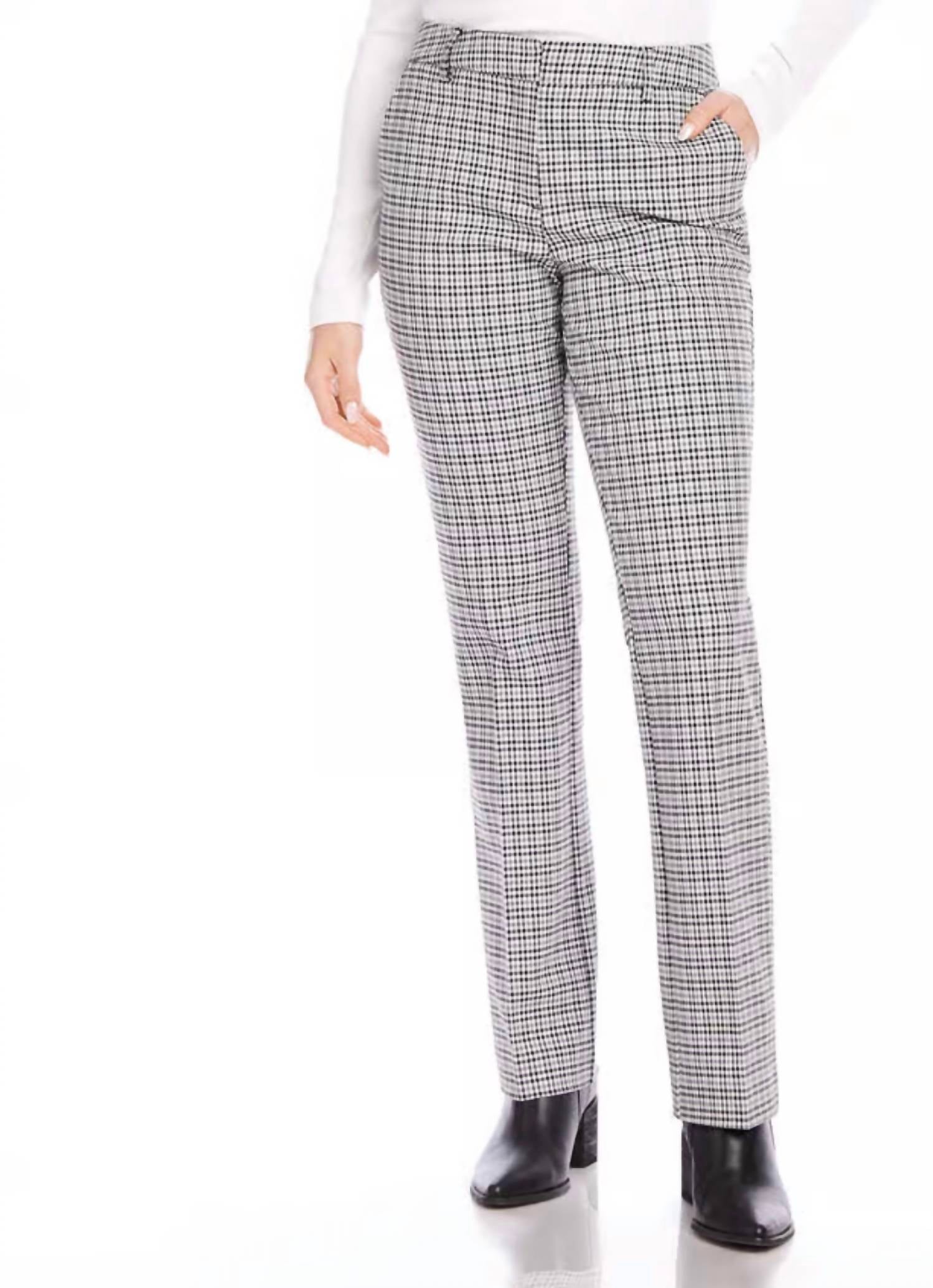 Karen Kane - plaid trouser