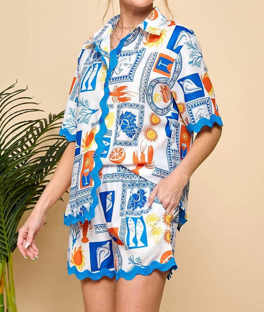 Cezele - Capri Short Set