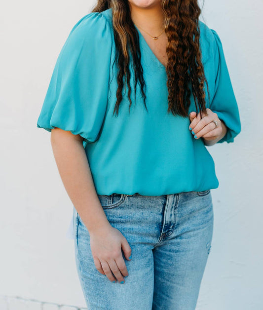 Karen Kane - Puff Sleeve Top