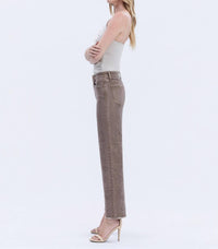 Vervet By Flying Monkey - Fudge High Rise Embellished Pants