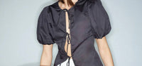 Ownley - Marielle Tie-front Blouse