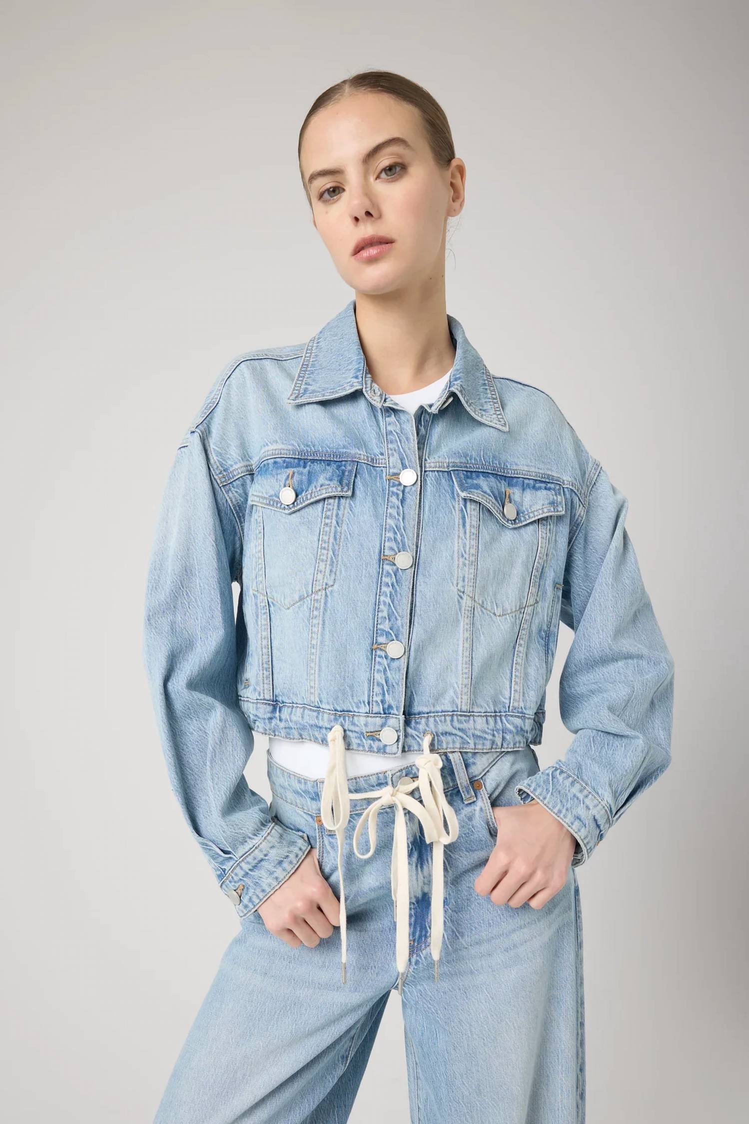 Blanknyc - Cropped Denim Jacket