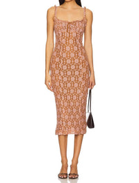 Free People - Lucinda Lace Midi Dress