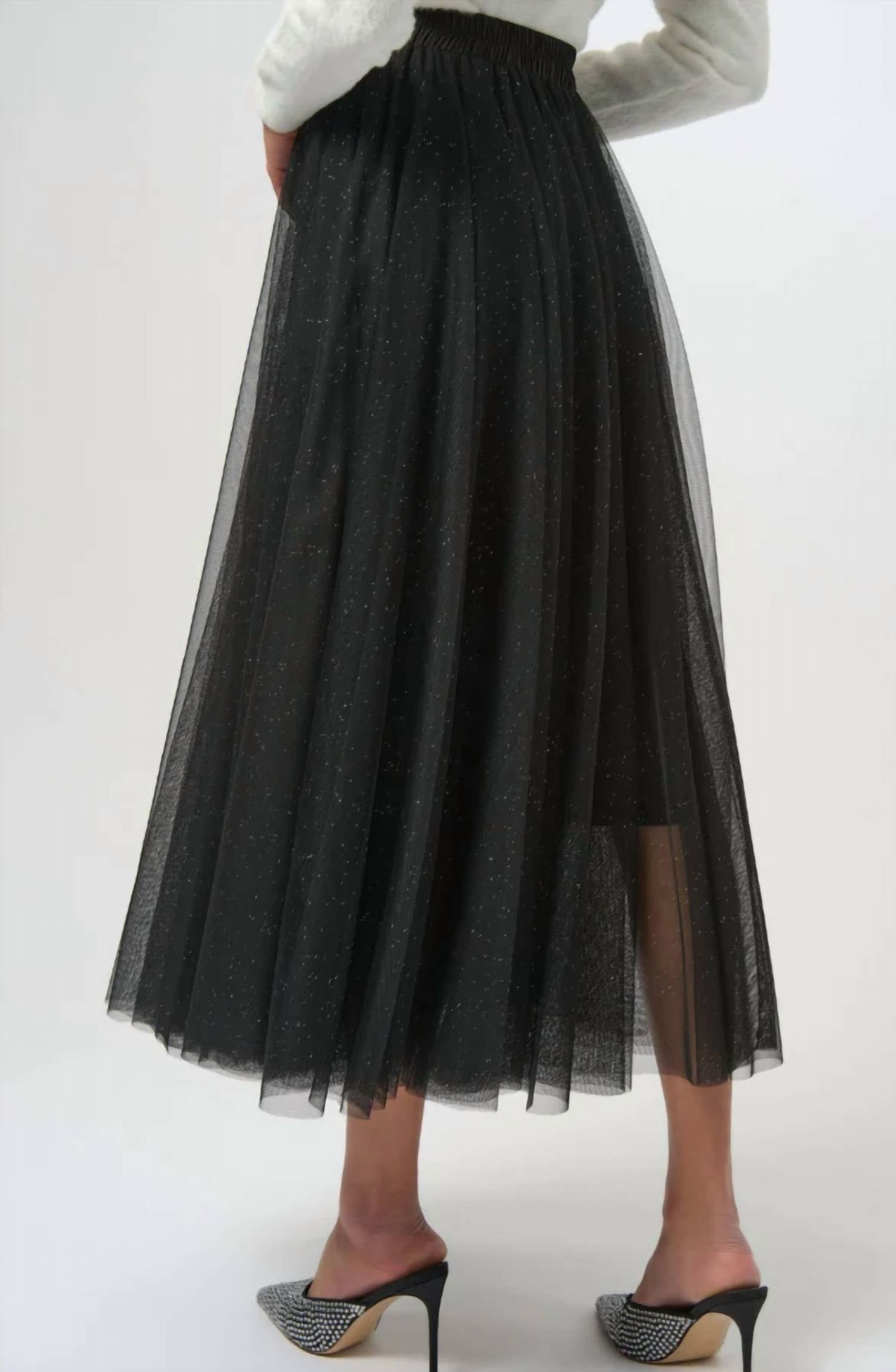 Joseph Ribkoff - Tulle Flared Skirt