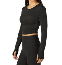 Beyond Yoga - Featherweight Sunrise Cropped Pullover