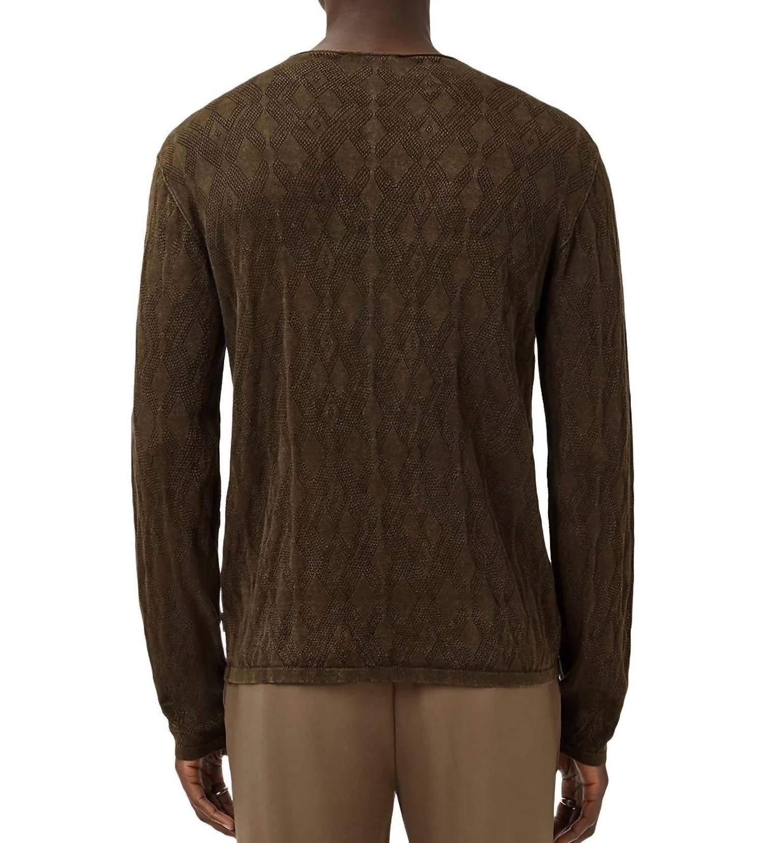 John Varvatos - Brycen Long Sleeve Crew Neck Tee