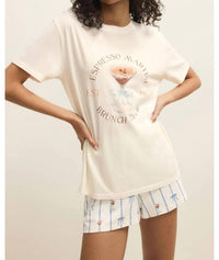 Z Supply - Lounge Espresso Martini Boyfriend Tee