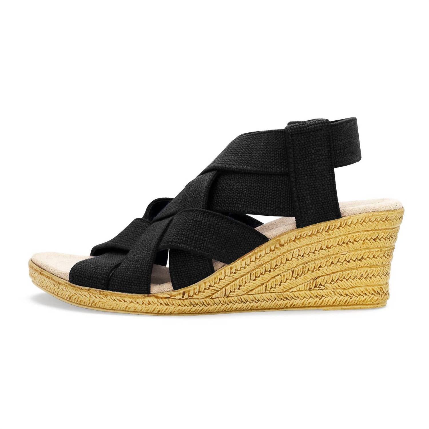 Charleston Shoe Co. - Women's Ravanel Lattice Woven Wedge