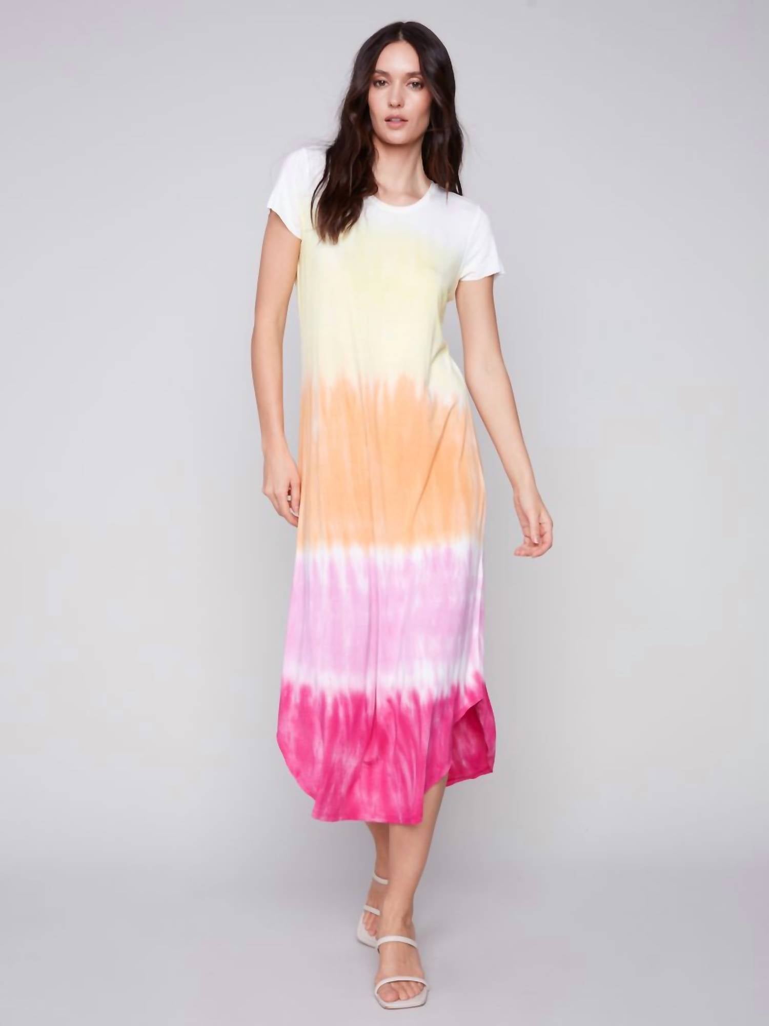 Charlie B - Tie Dye Tee Shirt Dress