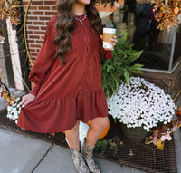 Entro - Honey Brick Mini Dress