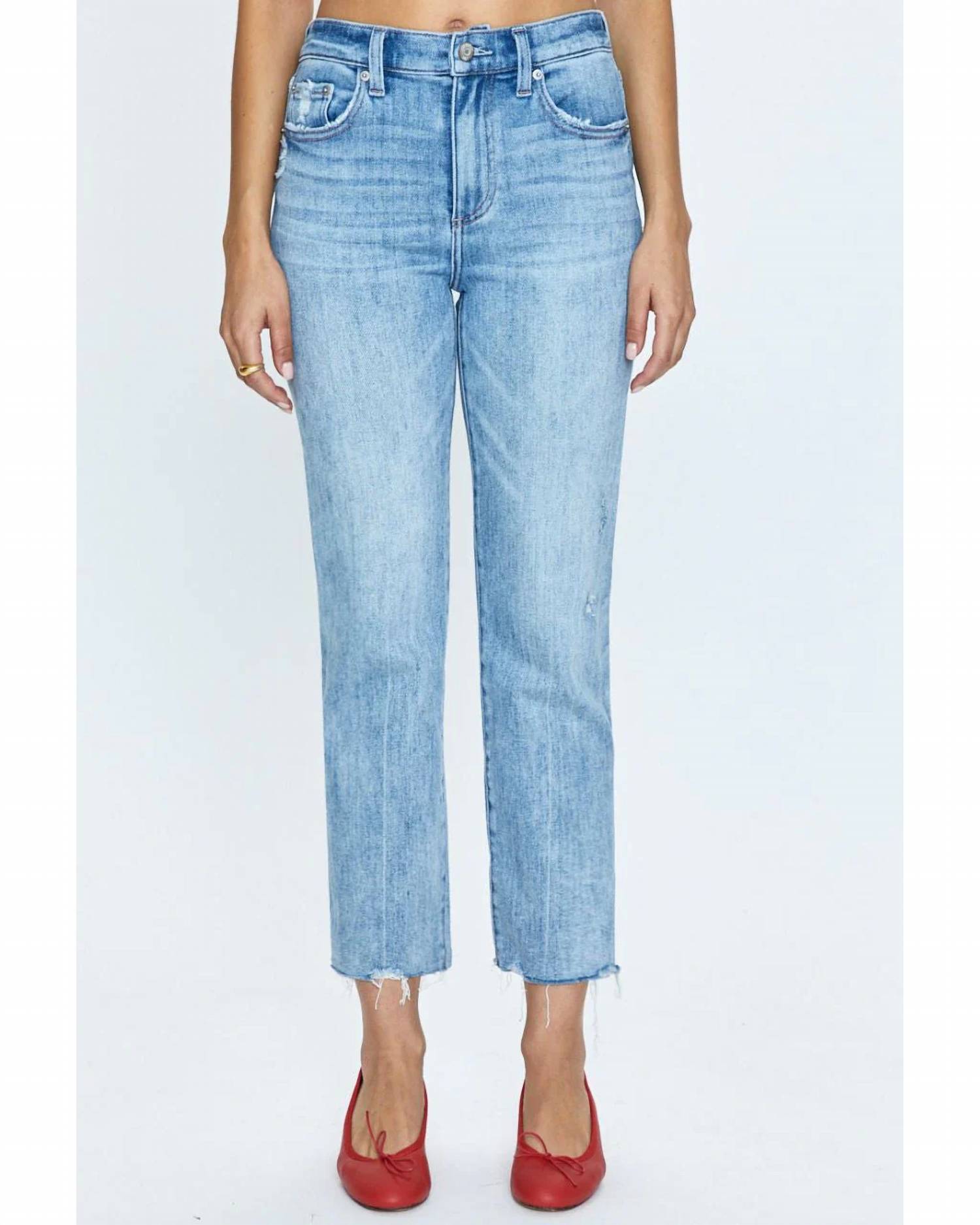 Pistola - Monroe Crop High Rise Jeans