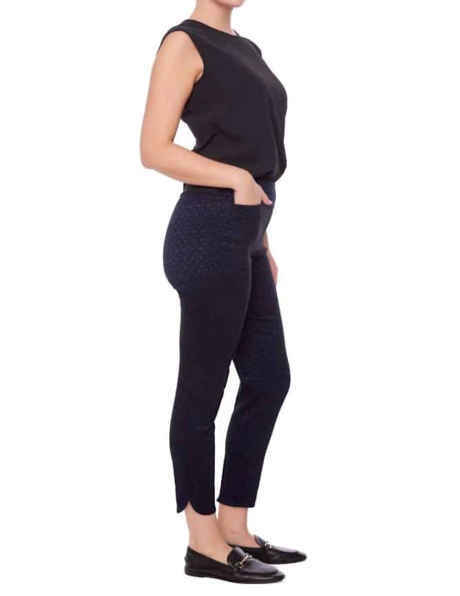 Up! - 28" Techno Petal Ankle Pants