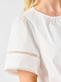 Mary Square - Tabby Flutter Sleeves Top