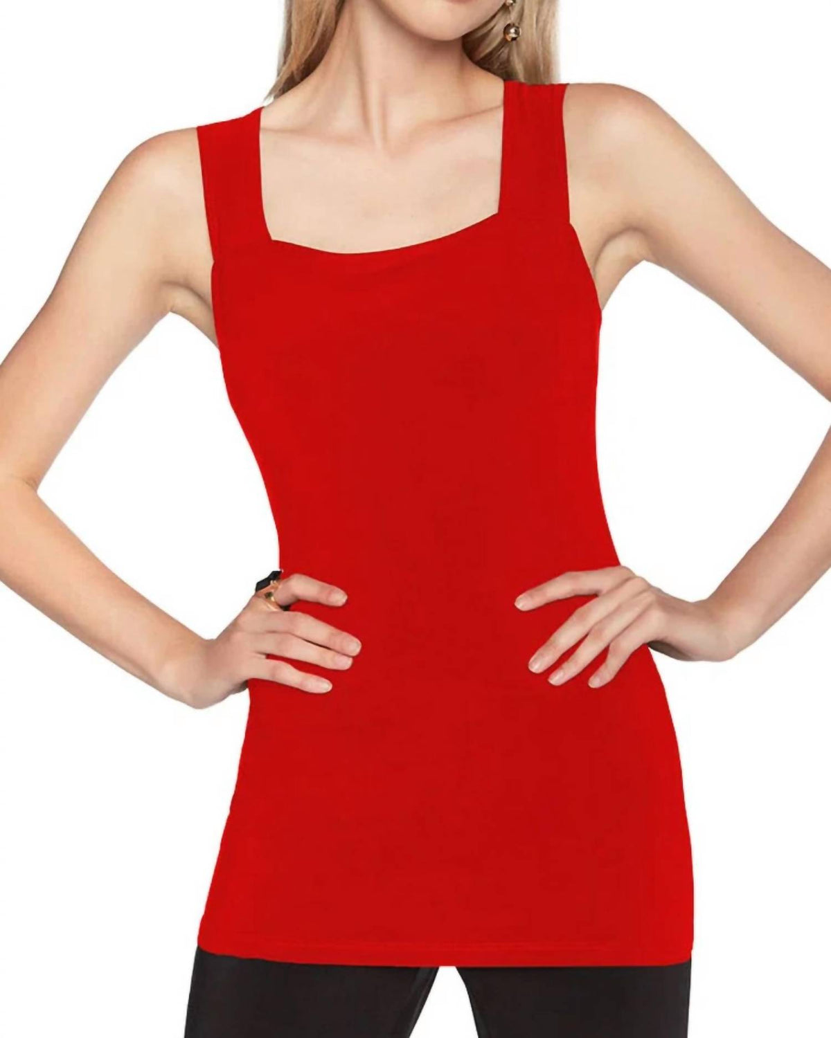 Frank Lyman - Square Neck Knit Tank