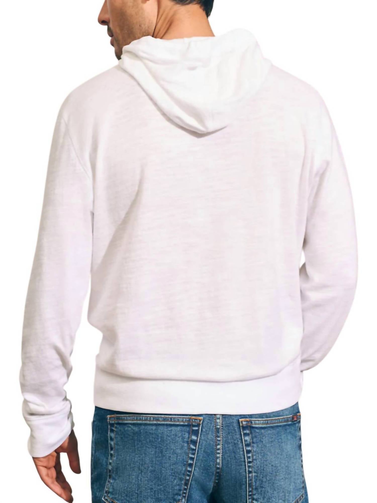 Faherty - Sunwashed Long Sleeve Slub Hoodie