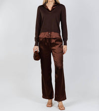 J. Society - Lyla Two Fer Pullover Sweater