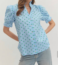 Entro - Polka Dot Top