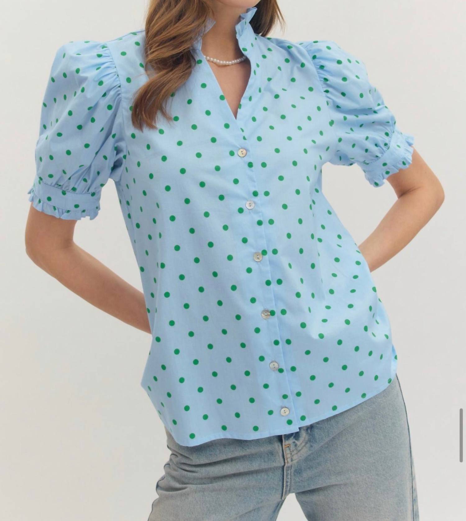 Entro - Polka Dot Top