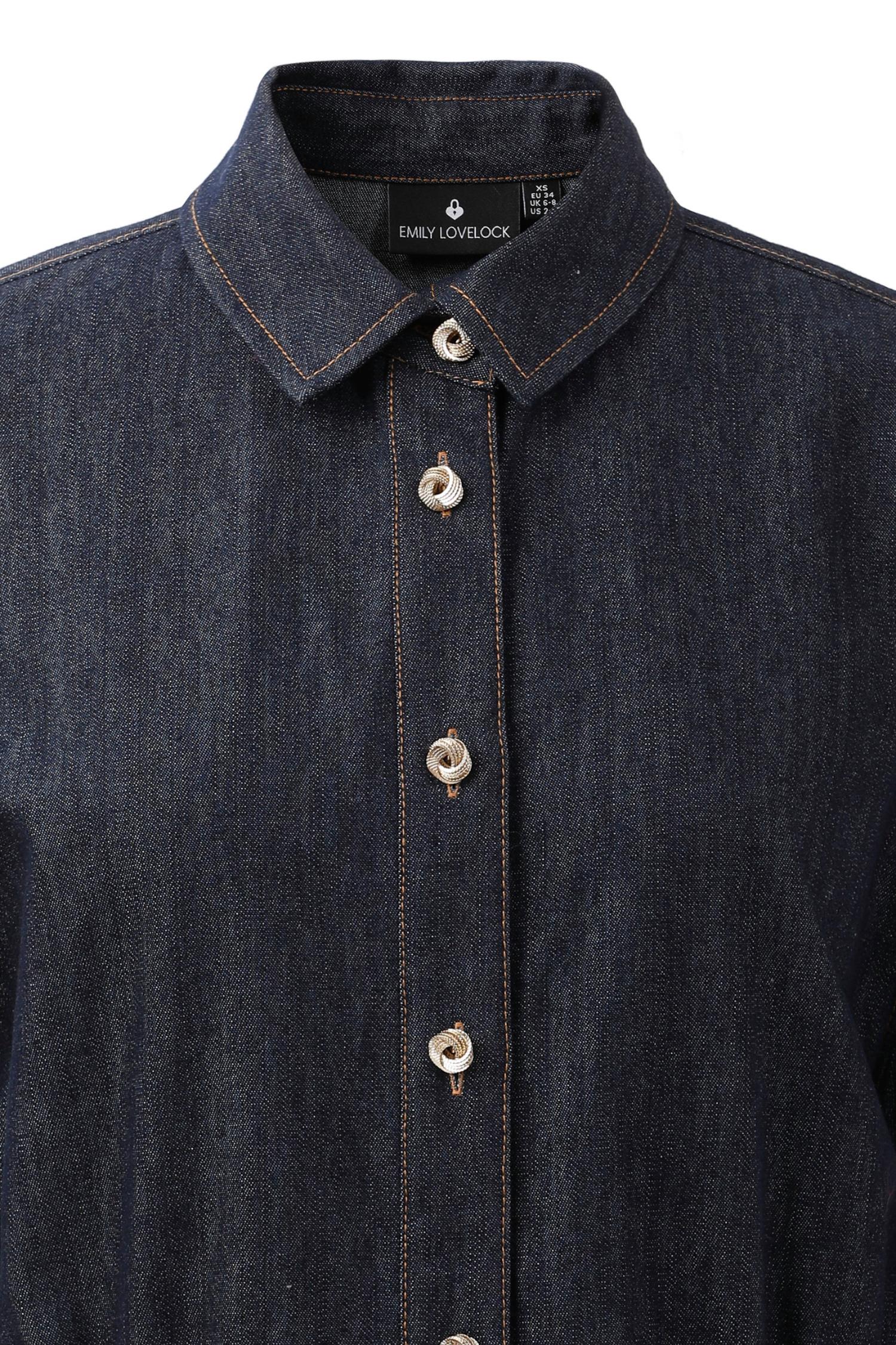 Emily Lovelock - Elle Denim Blouse