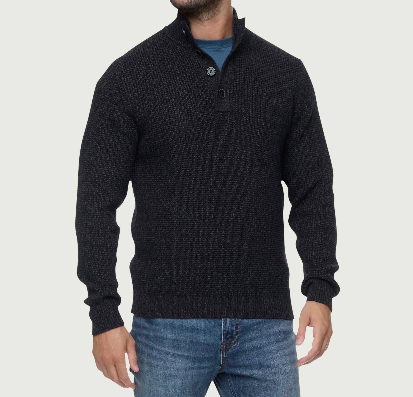 Flags & Anthem - Denver Mock Neck Sweater