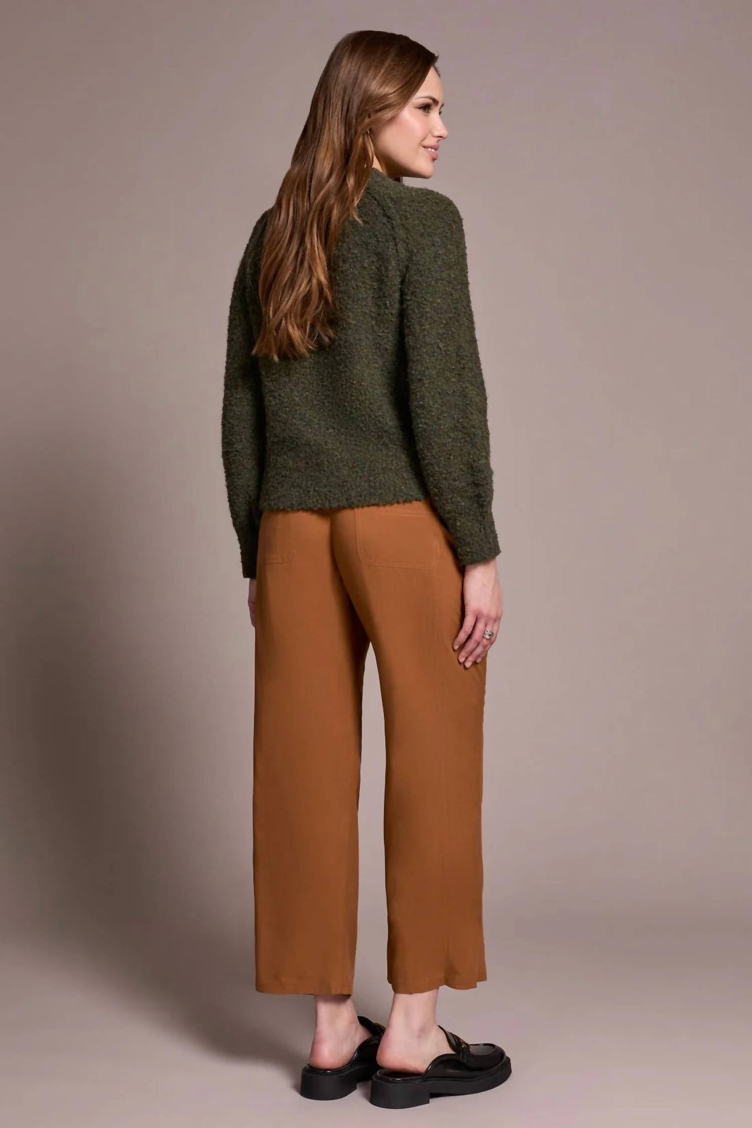 Tribal - Boucle Long Sleeve Crew Sweater