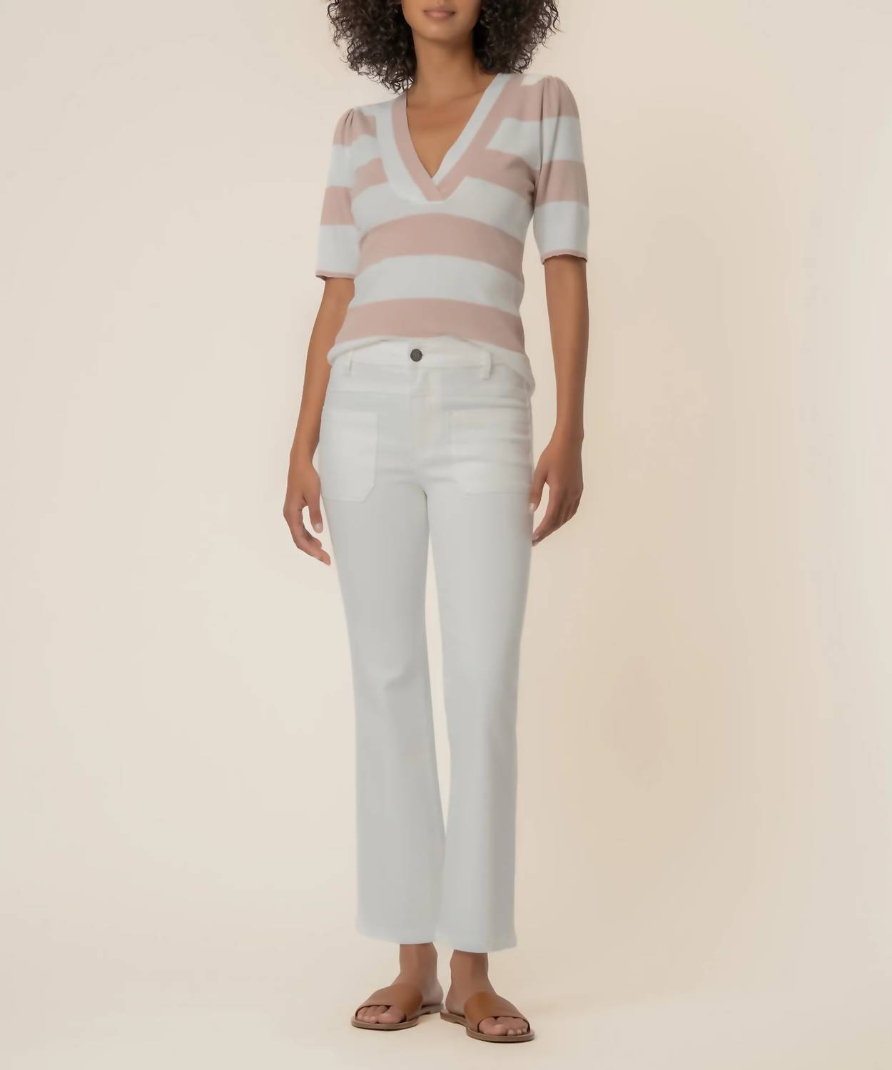 Kut From The Kloth - Yona Stripe Knit Sweater